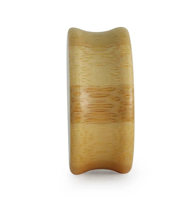 Engraved Illuminati Bamboo Plugs - Mrs Treak