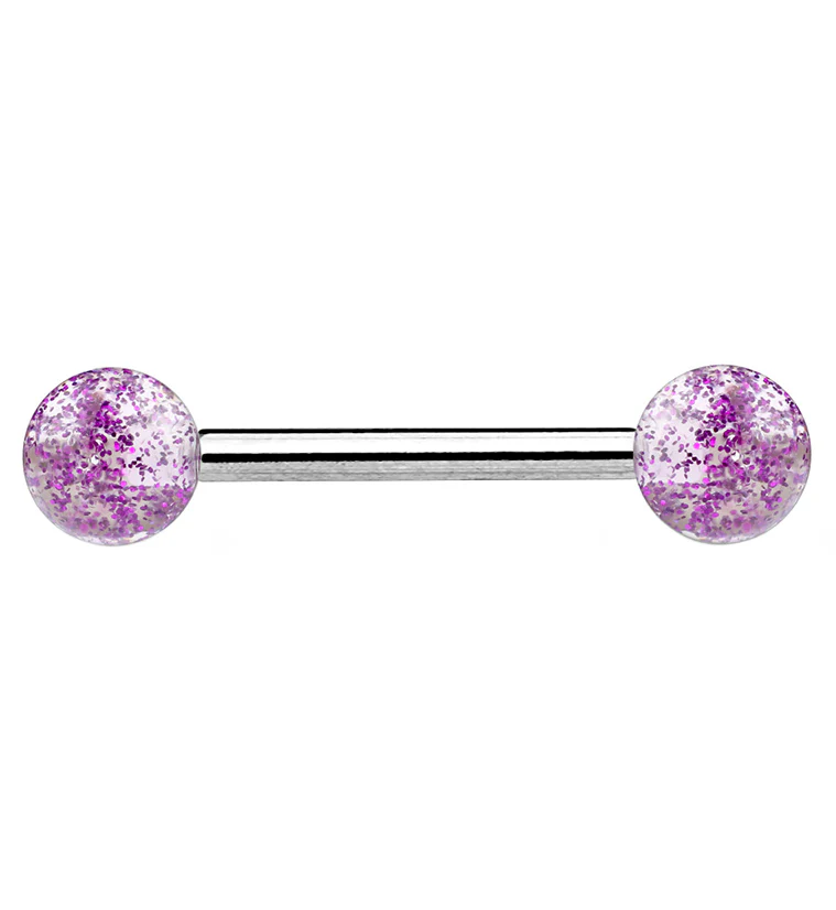 Glitter Ball Barbell - Mrs Treak