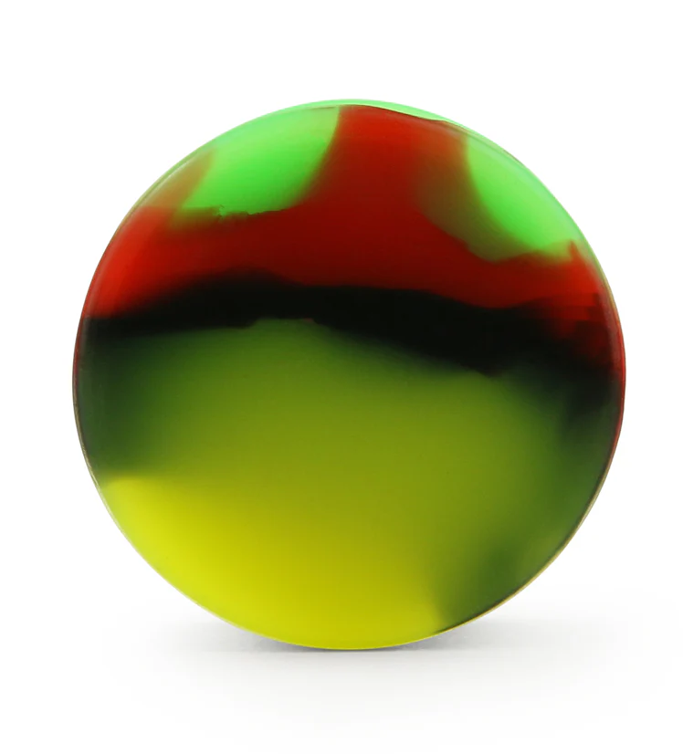 Rasta Silicone Plugs - Mrs Treak