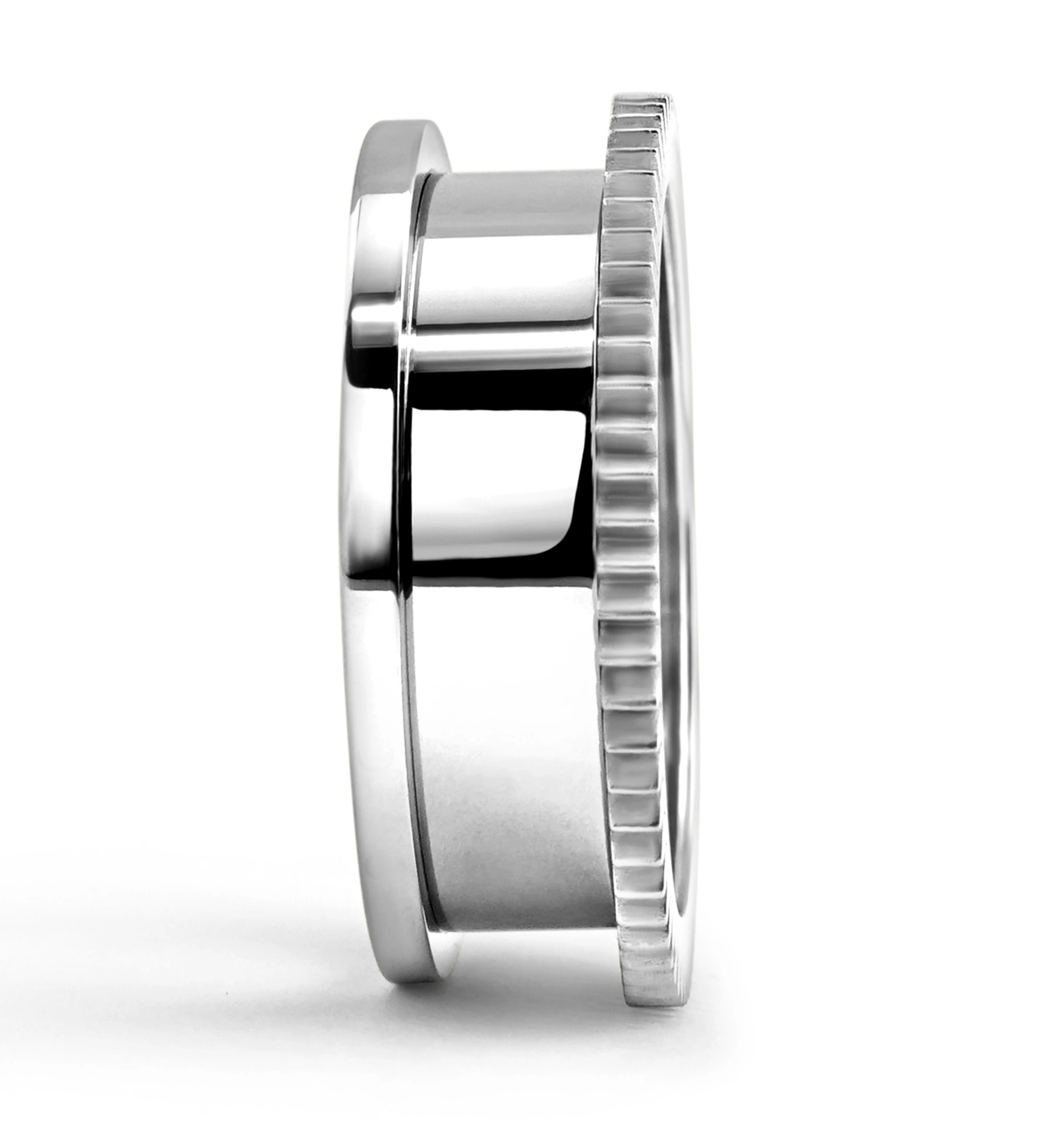 Saw Stainless Steel Ear Tunnels - Mrs Treak