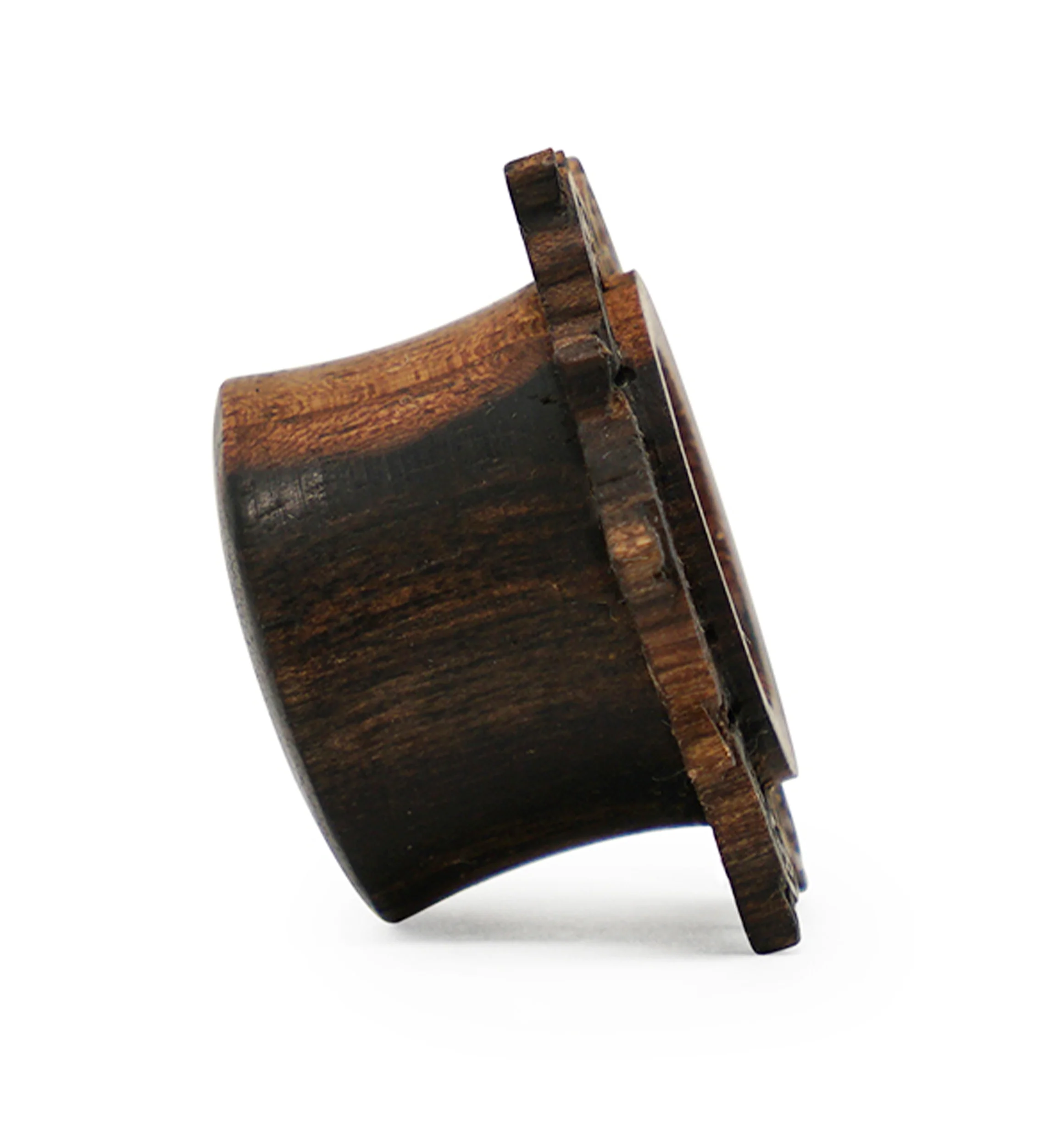 Filigree Areng Wood Mayan Flare Tunnel Plugs - Mrs Treak