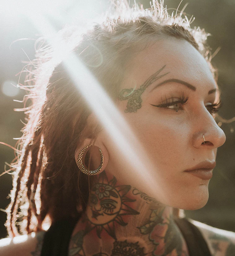 Gold Hammered Stainless Steel Saddles - Mrs Treak