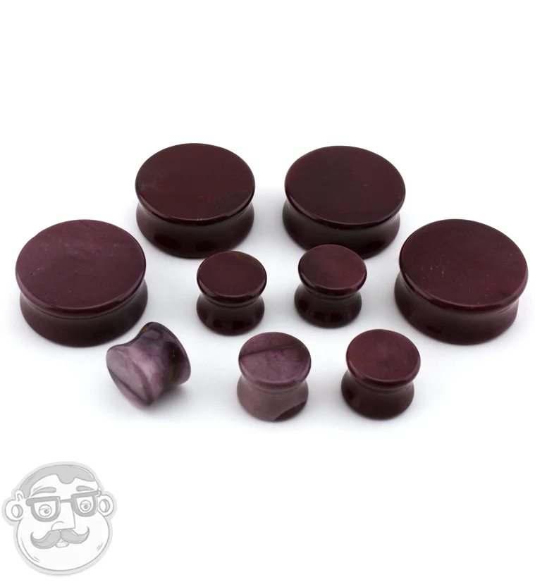 Mookaite Stone Plugs - Mrs Treak