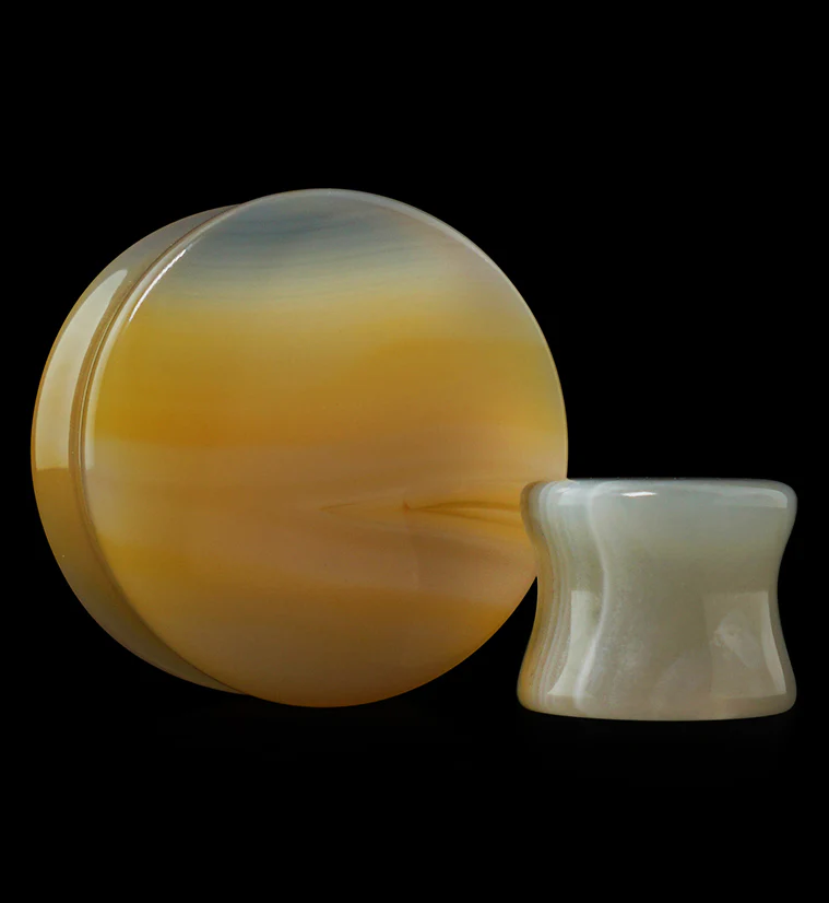 Agate Stone Plugs - Mrs Treak