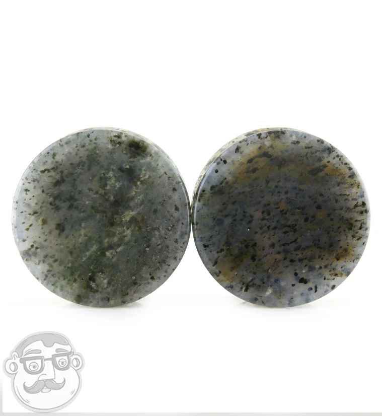 Grass Quartz Stone Plugs - Mrs Treak
