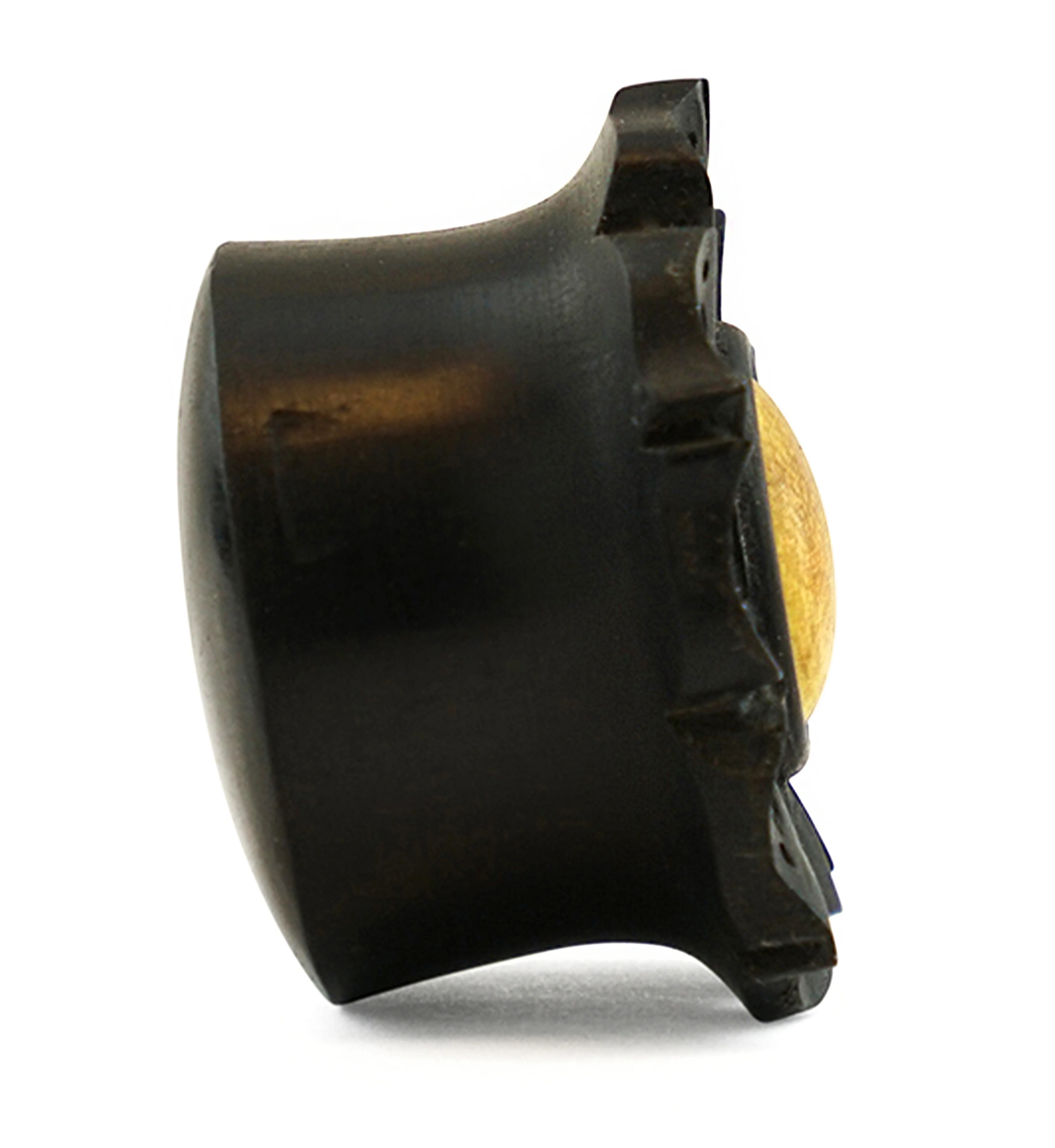 Floral Mayan Flared Wooden Plugs with Jackfruit Wood Inlay - Mrs Treak