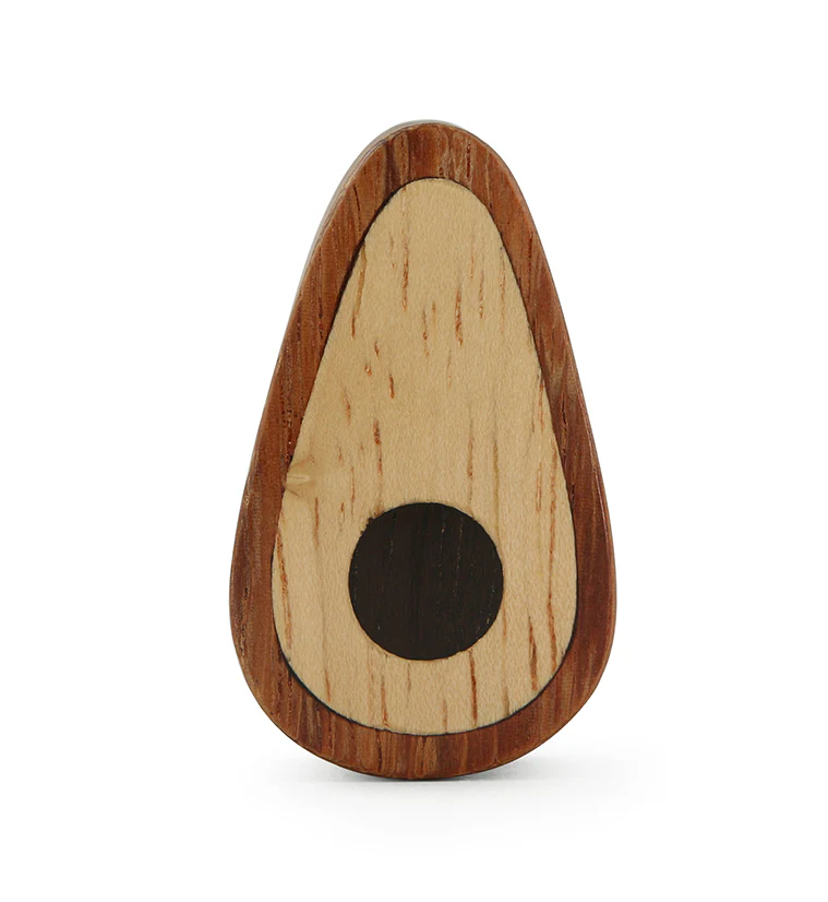 Bullseye Wooden Teardrop Plugs - Mrs Treak