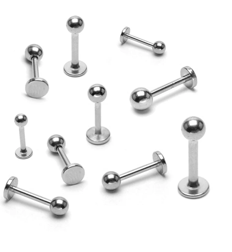 Stainless Steel Labret Ball - Mrs Treak