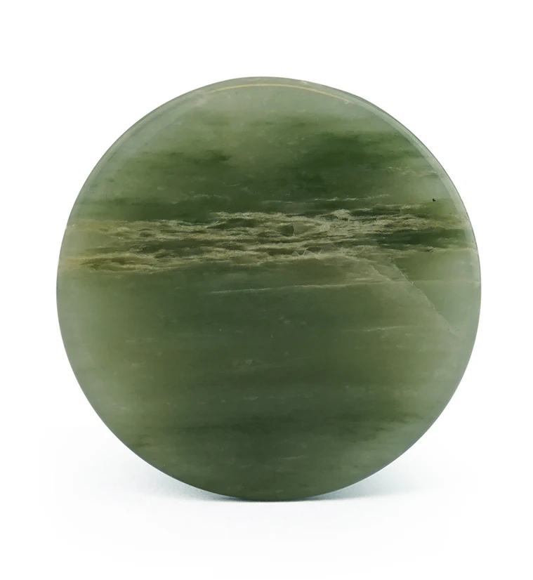 Green Jasper Stone Plugs - Mrs Treak