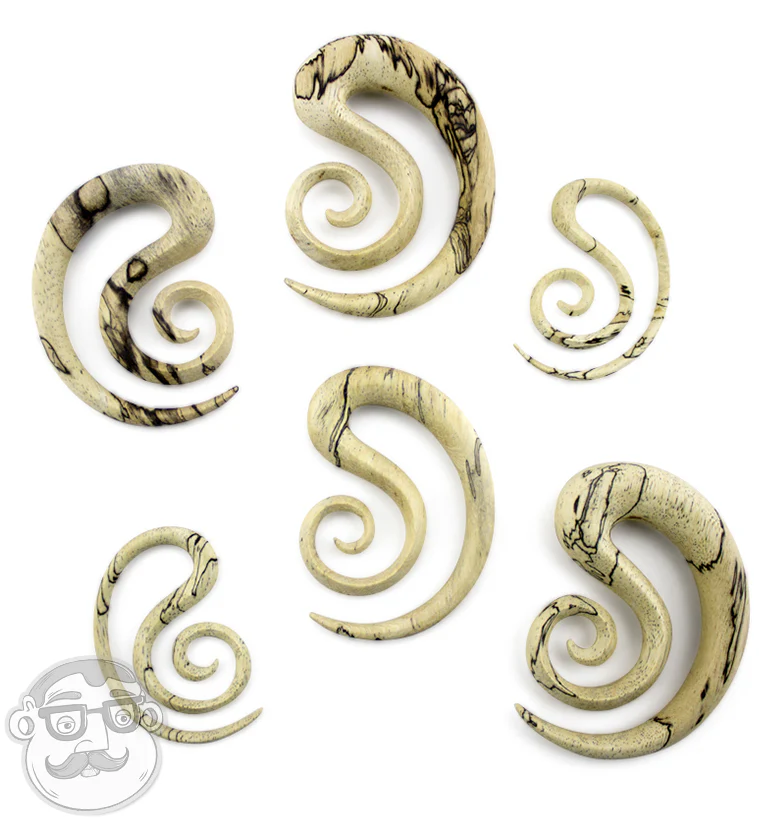 Helical Tamarind Wood Hangers - Mrs Treak