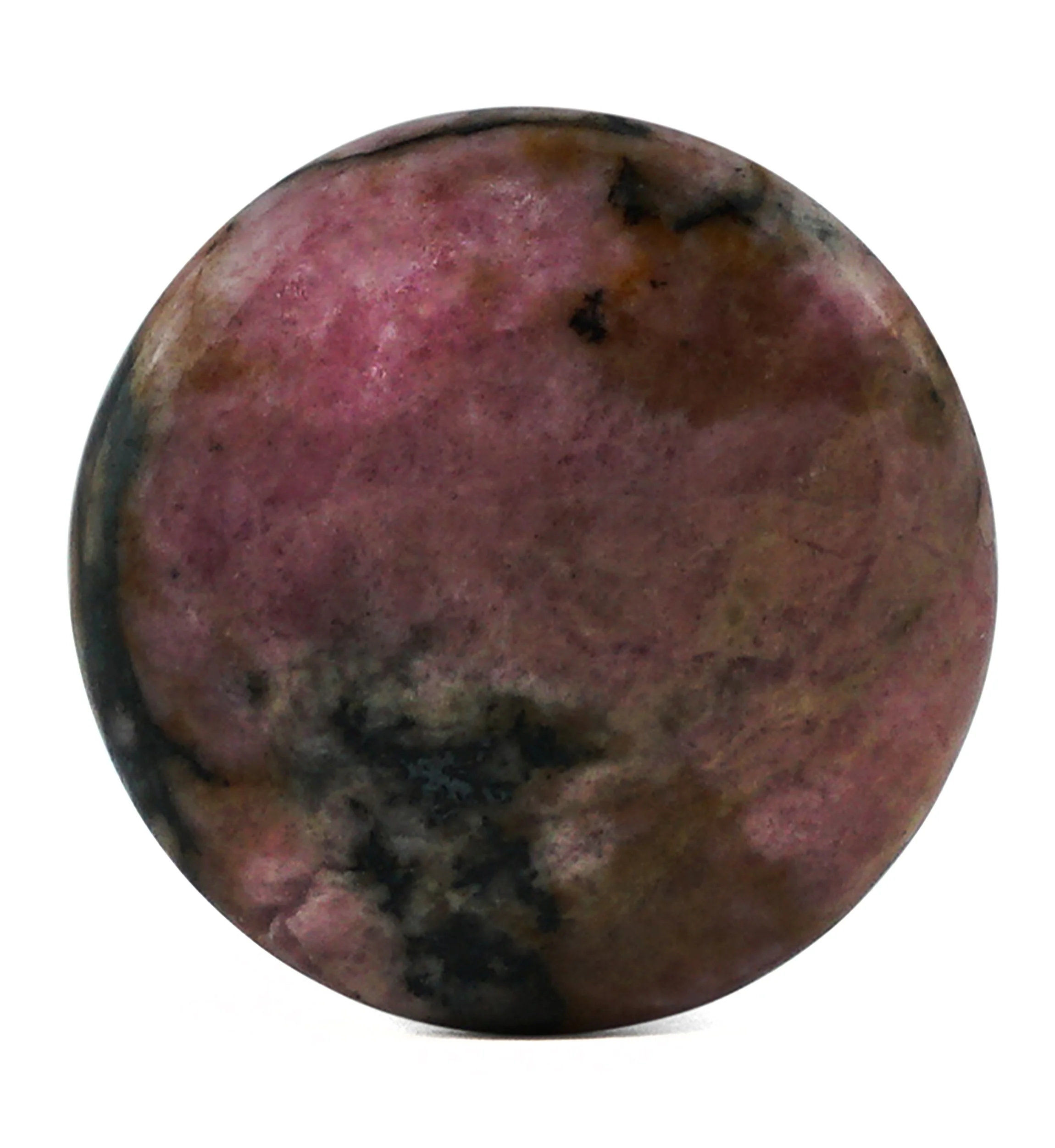 Rhodonite Stone Plugs - Single Flare - Mrs Treak