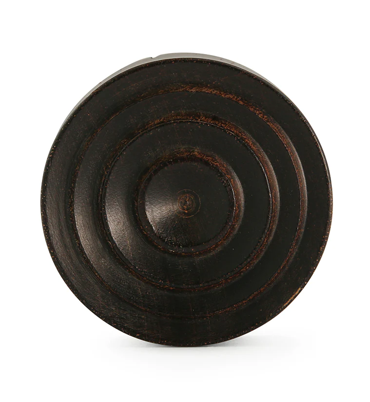 Wooden Ebony Carved Plugs - Mrs Treak