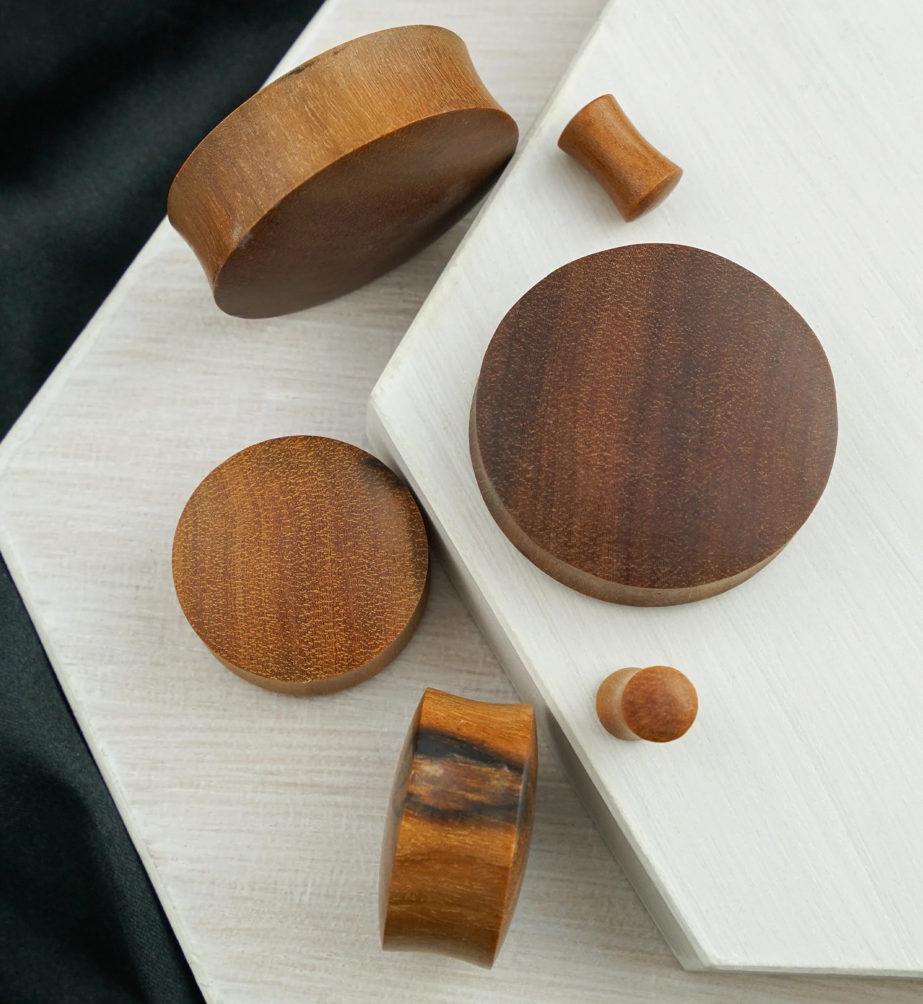 Saba Wood Plugs - Mrs Treak