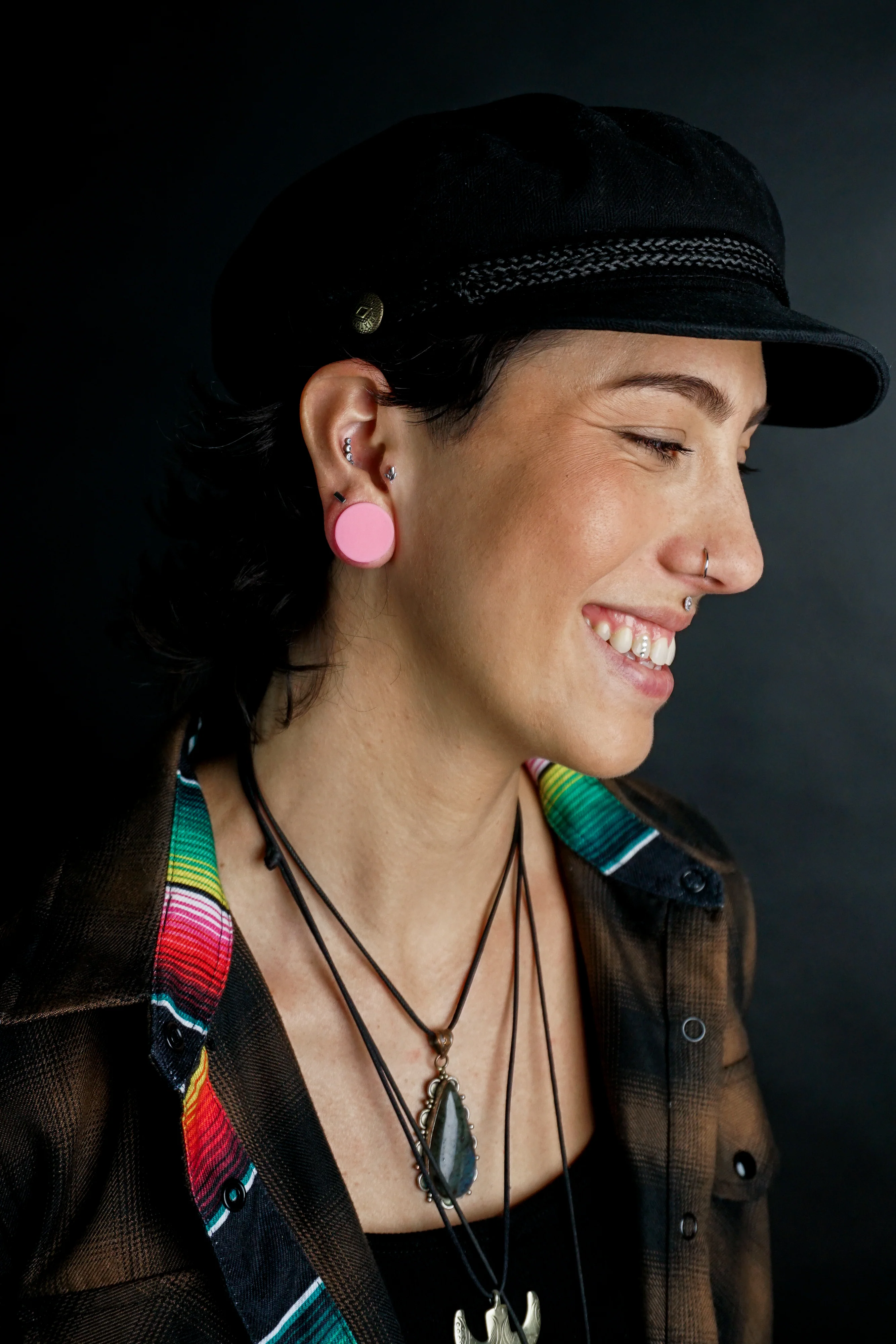 Double Flare Matte Bubblegum Pink Silicone Plugs - Mrs Treak