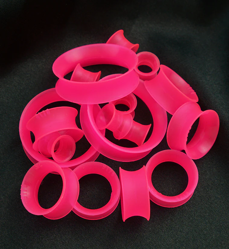 Kaos Hot Pink Silicone Skin Eyelets - Mrs Treak