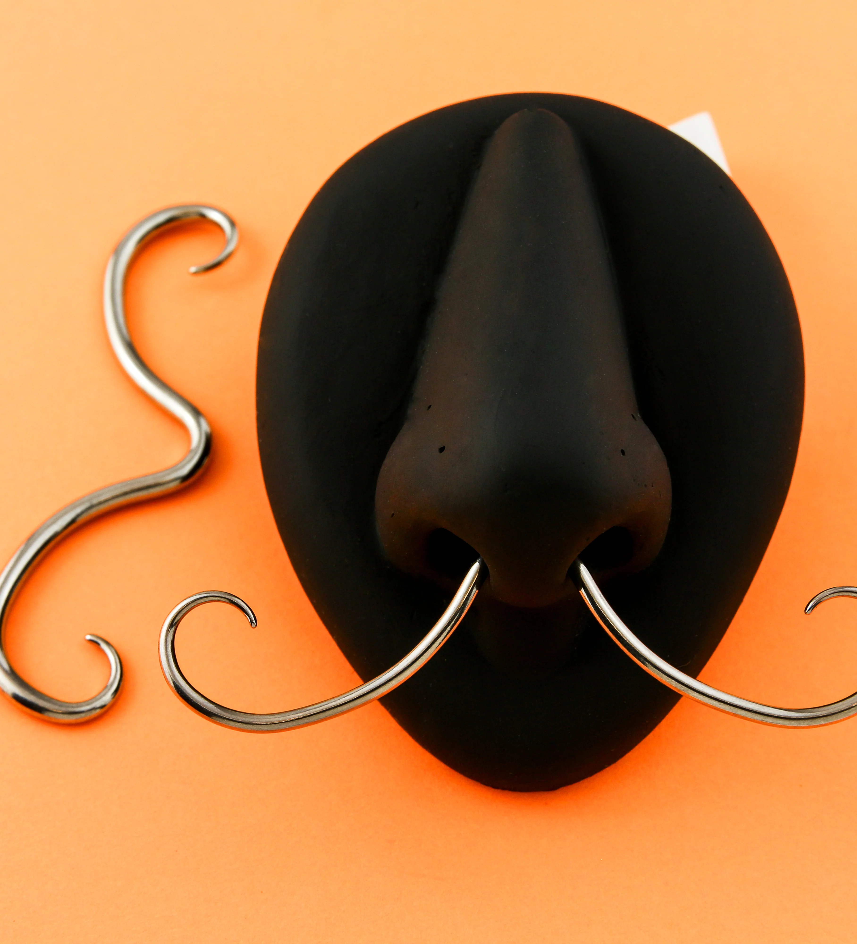 Imperial Mustache Septum Bar - Mrs Treak