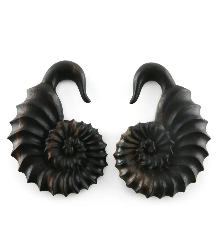 Ammonite Wooden Hangers - Mrs Treak