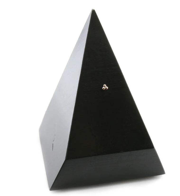 14kt Gold Triple Ball Threadless Top - Mrs Treak