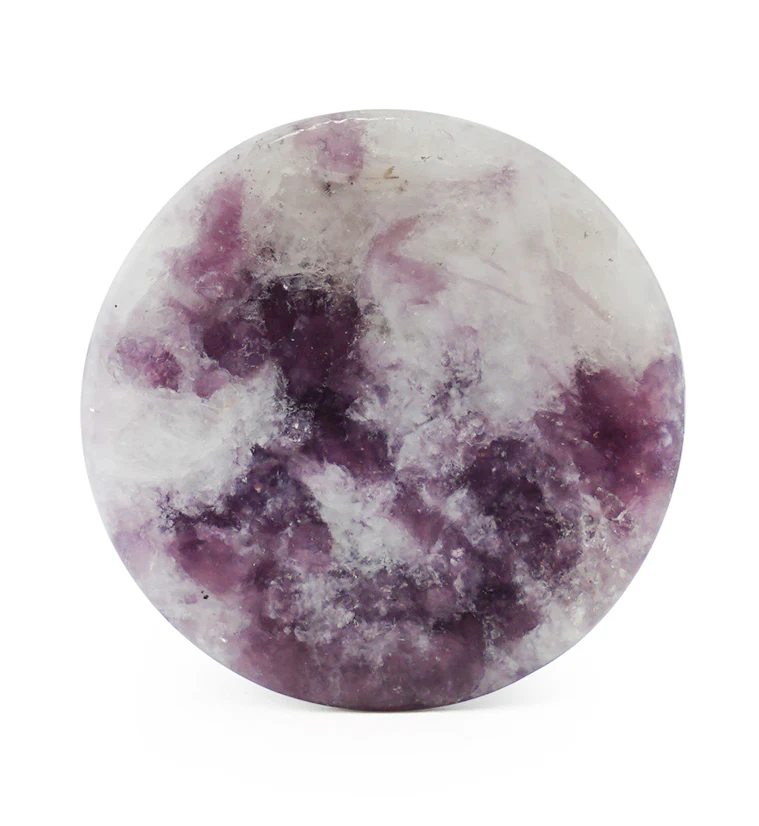 Lepidolite Precious Stone Plugs - Mrs Treak