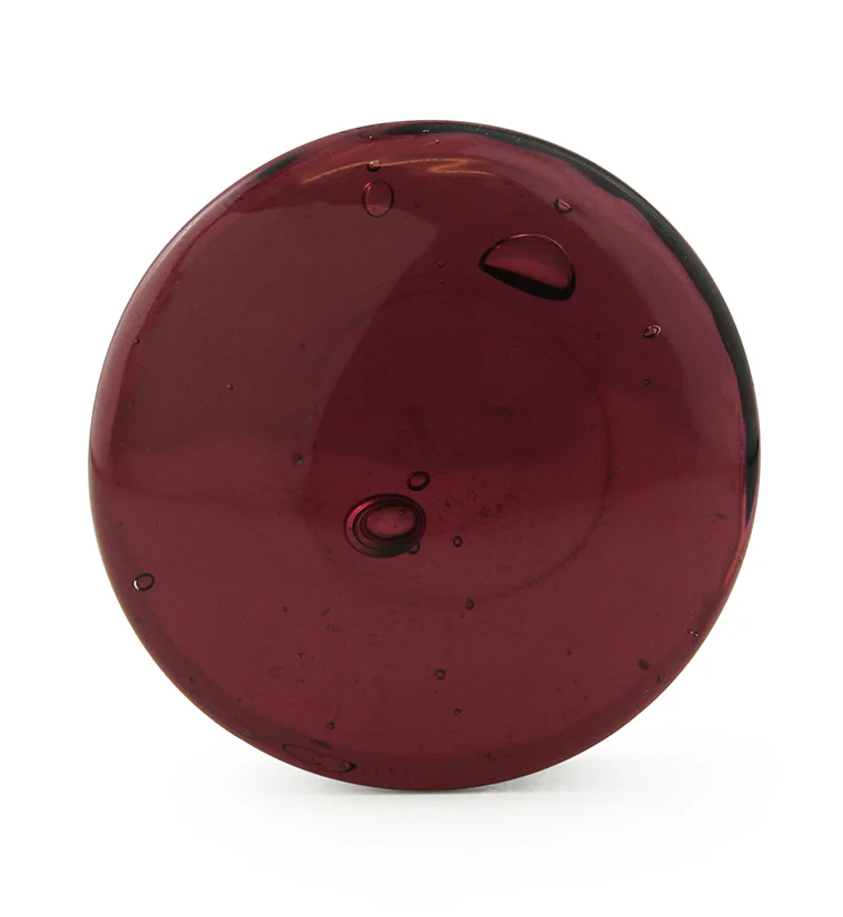 Convex Purple Glass Plugs - Double Flare - Mrs Treak