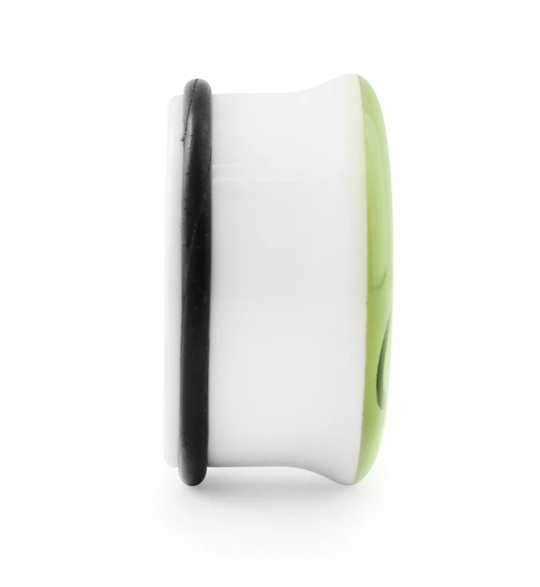 Glow In The Dark Mustache Plugs - Mrs Treak