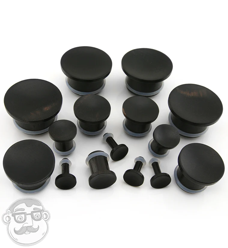 Single Flare Areng Wood Plugs - Mrs Treak
