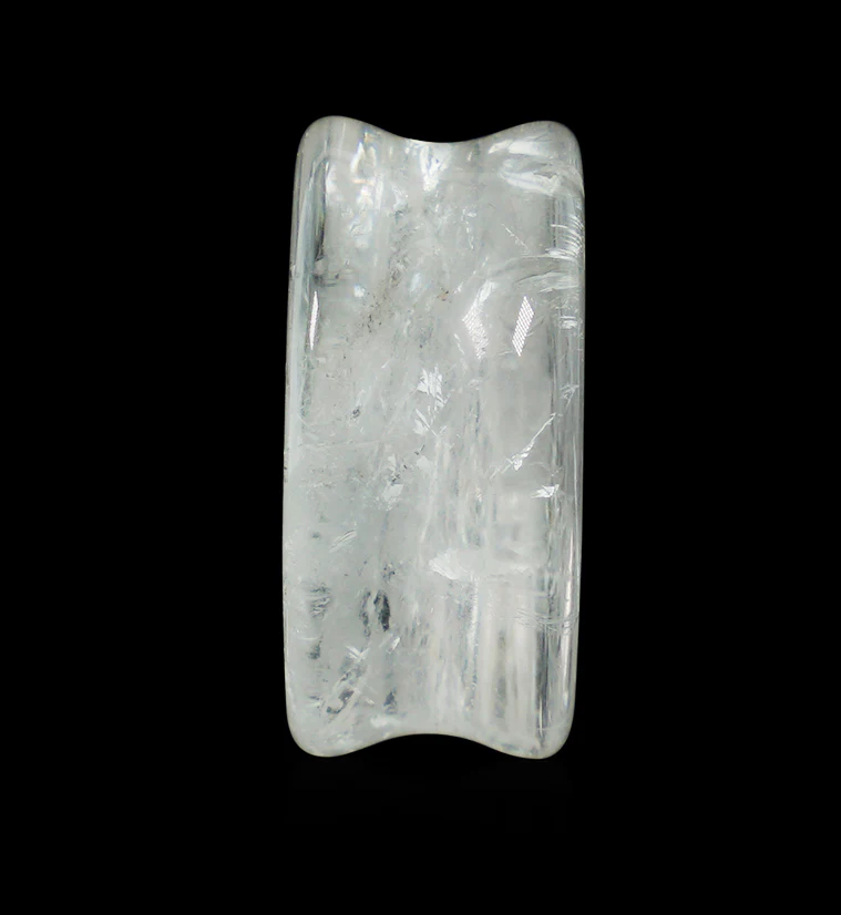 Crystal Quartz Stone Plugs - Mrs Treak