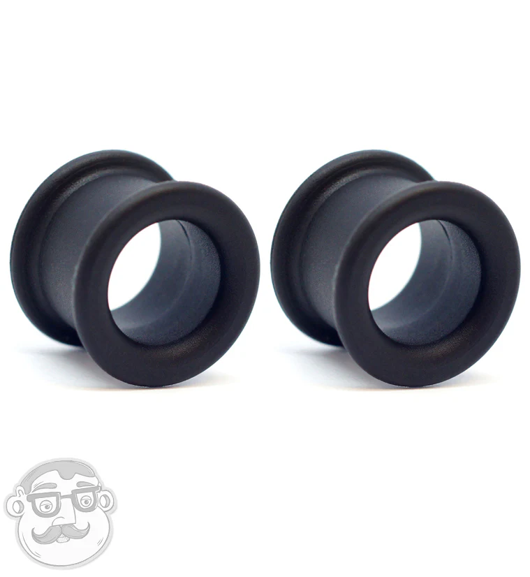 Kaos Black Silicone Tunnels - Mrs Treak