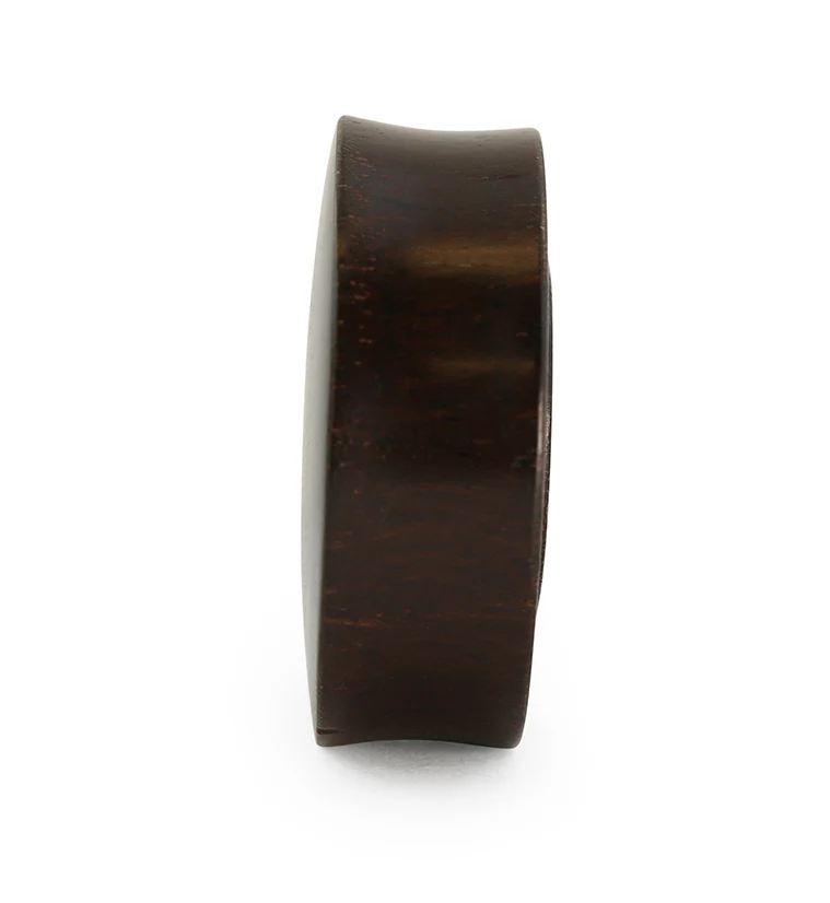 Wooden Ebony Carved Plugs - Mrs Treak