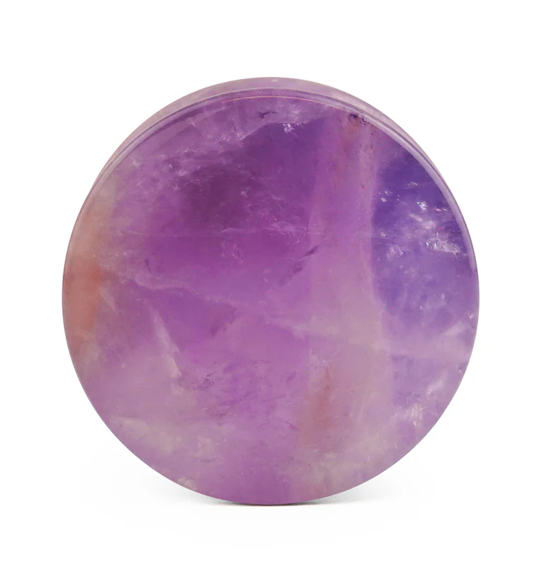 Amethyst Stone Plugs - Mrs Treak