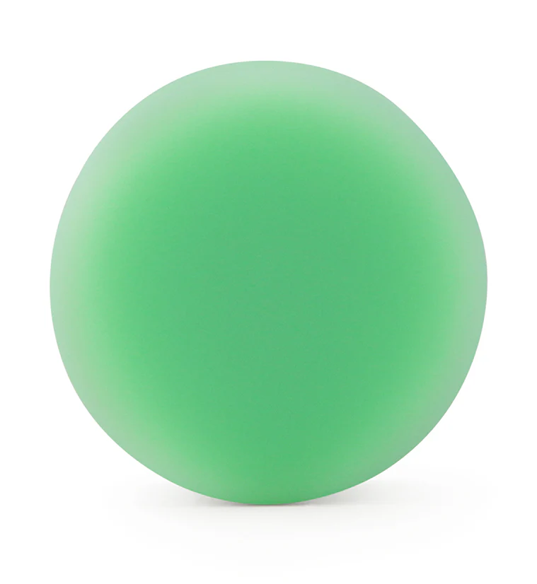 Double Flare Matte Mint Green Silicone Plugs - Mrs Treak