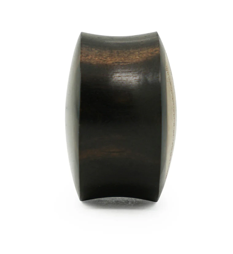 Areng Wooden Plugs with Indo Wood Inlay - Mrs Treak