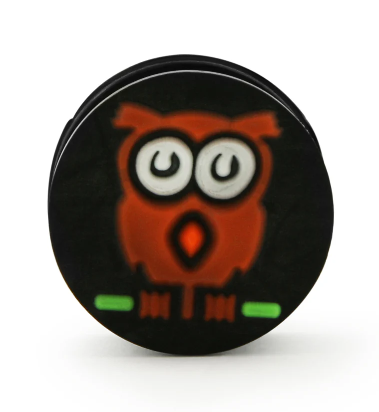 Silicone 3D Owl Plugs - Mrs Treak