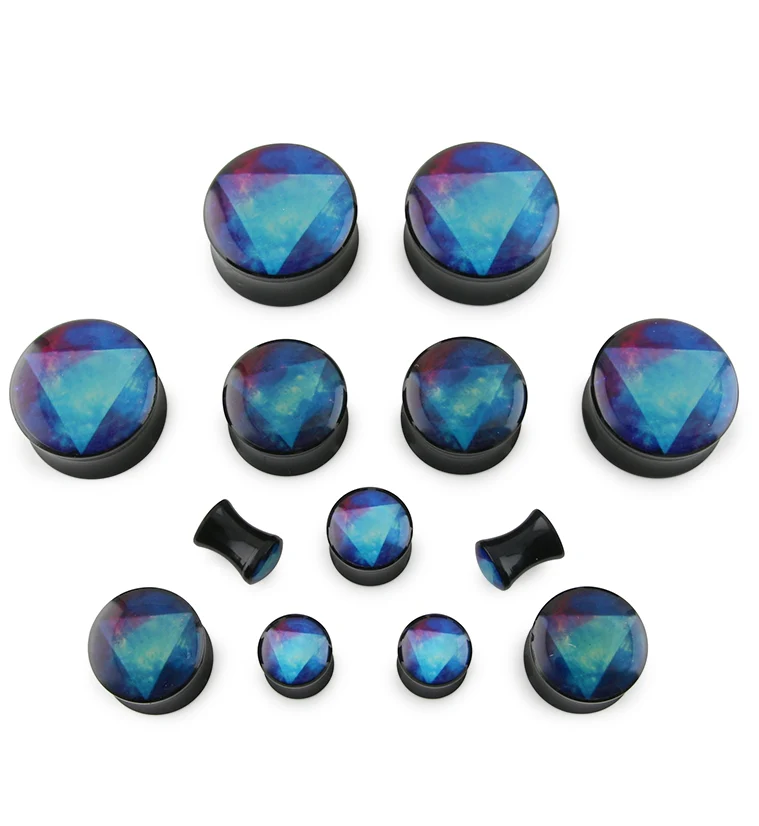 Triangle Galaxy Plugs - Mrs Treak