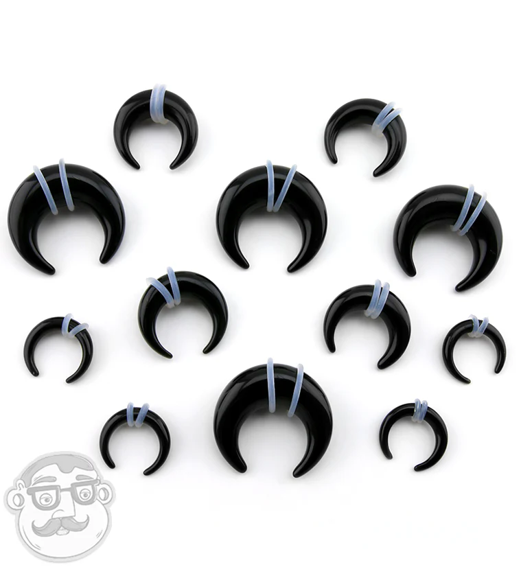 Black Obsidian Stone Pinchers - Mrs Treak