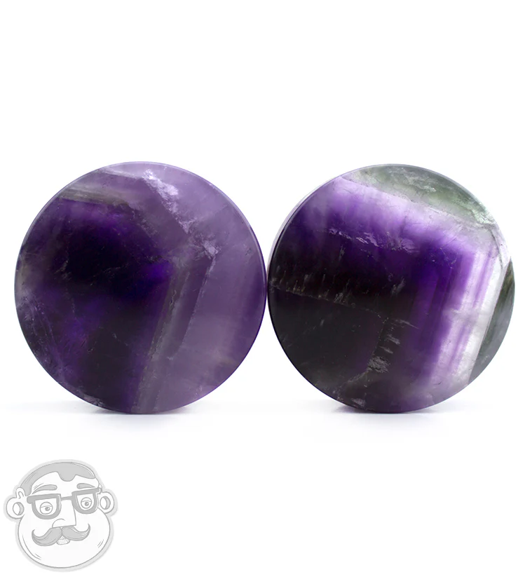 Amethyst Stone Plugs - Mrs Treak