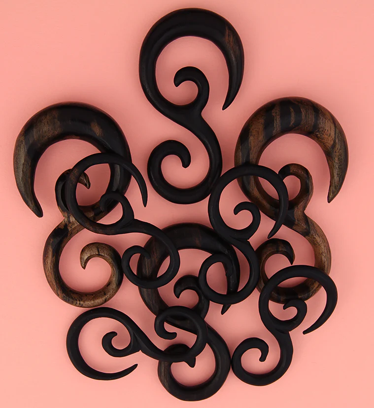 Areng Wood Vine Spirals - Mrs Treak