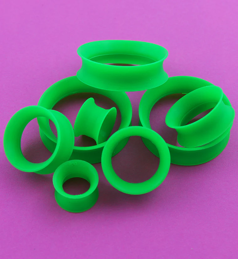 Kaos Green UV Silicone Skin Eyelets - Mrs Treak