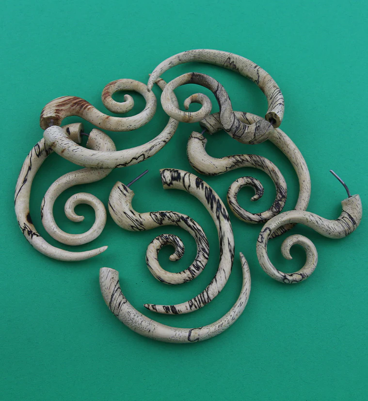 Helical Tamarind Wood Hangers - Mrs Treak