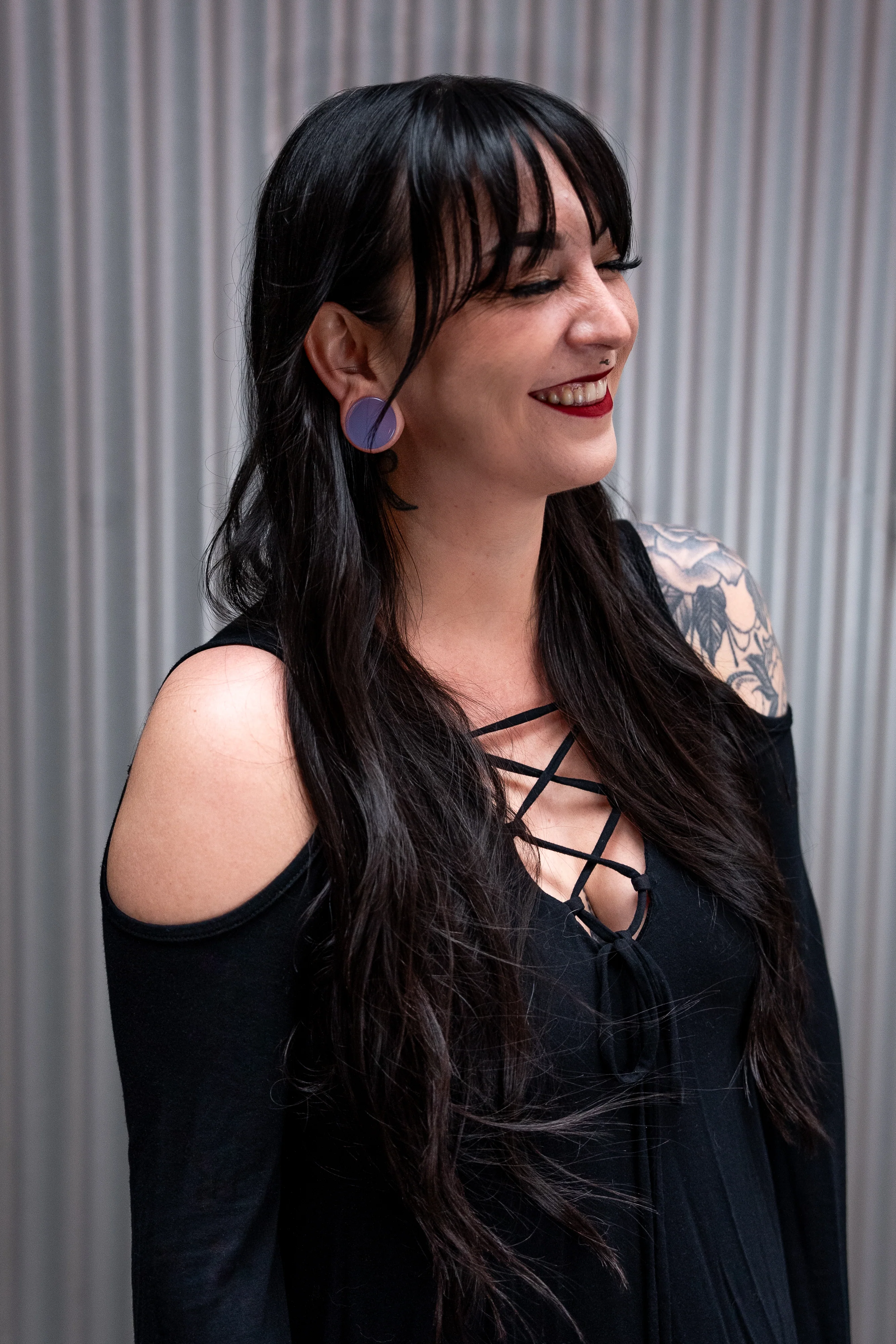 Pink Opalite Glass Plugs - Mrs Treak