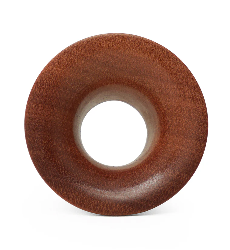 Saba Wood Mayan Flare Tunnel Plugs - Mrs Treak