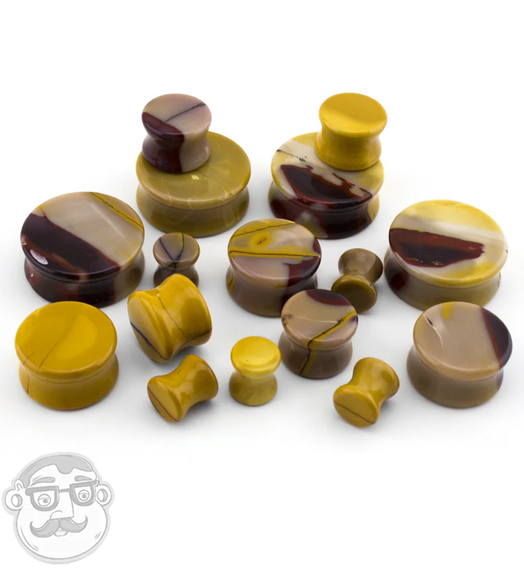 Mookaite Stone Plugs - Mrs Treak