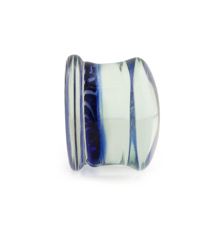 Blue Tiger Glass Plugs - Mrs Treak