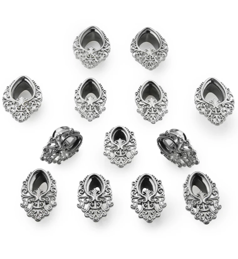 Teardrop Filigree Tunnels - Mrs Treak