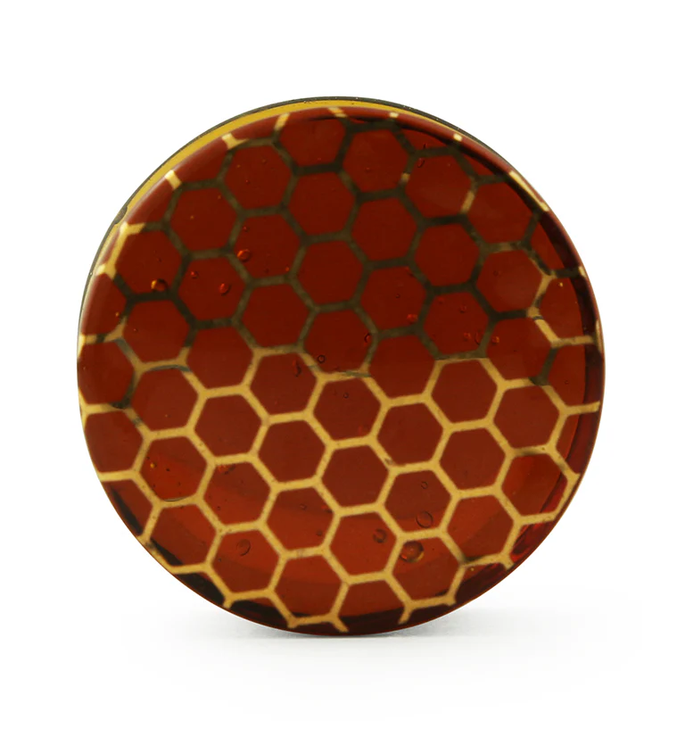 Honeycomb Glass Plugs - Mrs Treak
