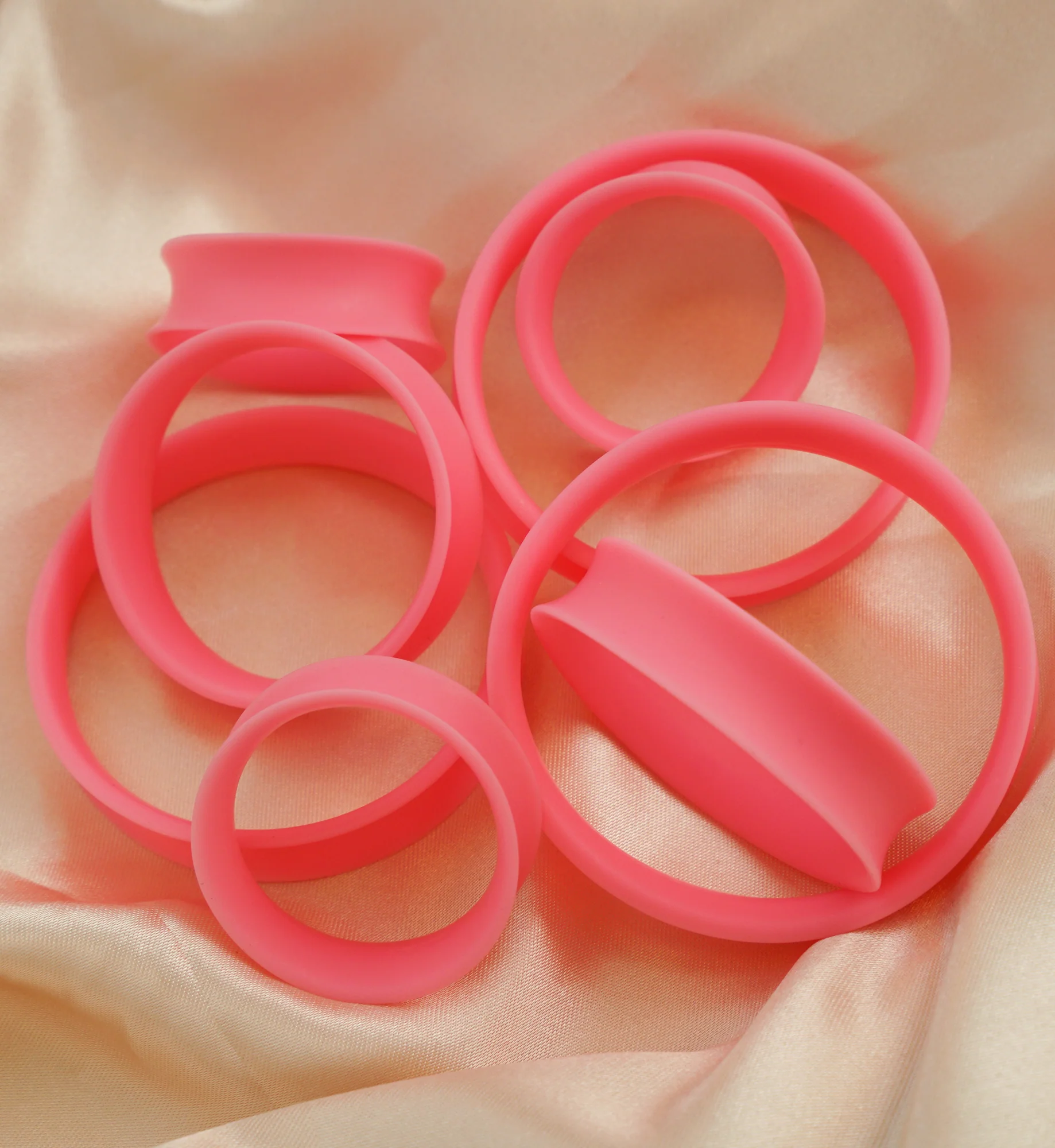 Bubblegum Pink Matte Silicone Ear Skins - Mrs Treak
