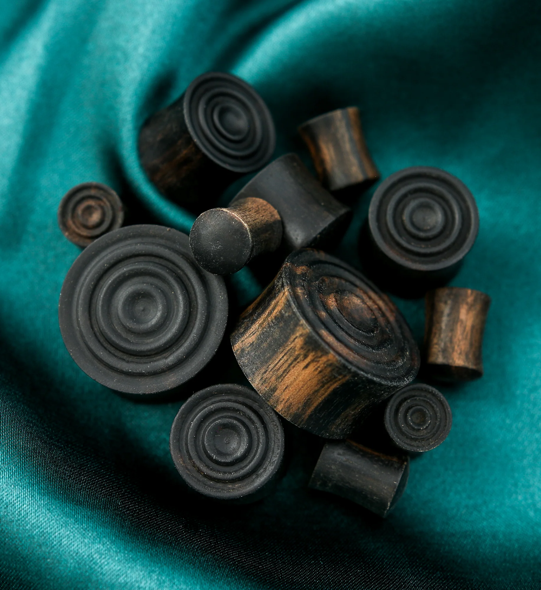 Ecliptic Areng Wood Plugs - Mrs Treak