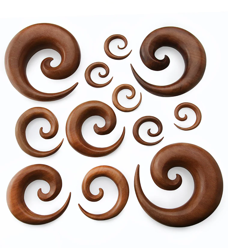 Saba Wooden Spirals - Mrs Treak