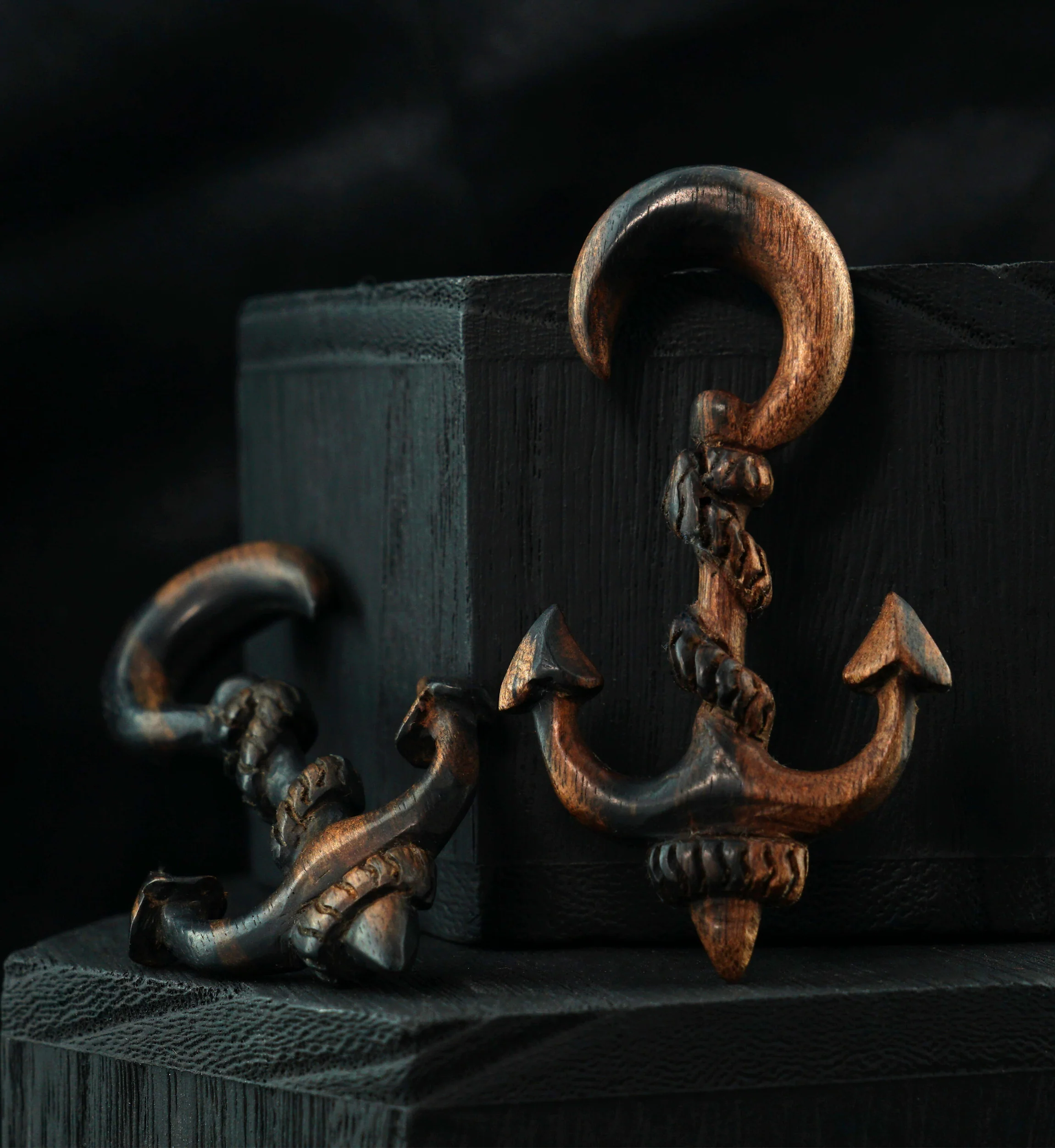 Wooden Anchor Hangers Plugs - Mrs Treak