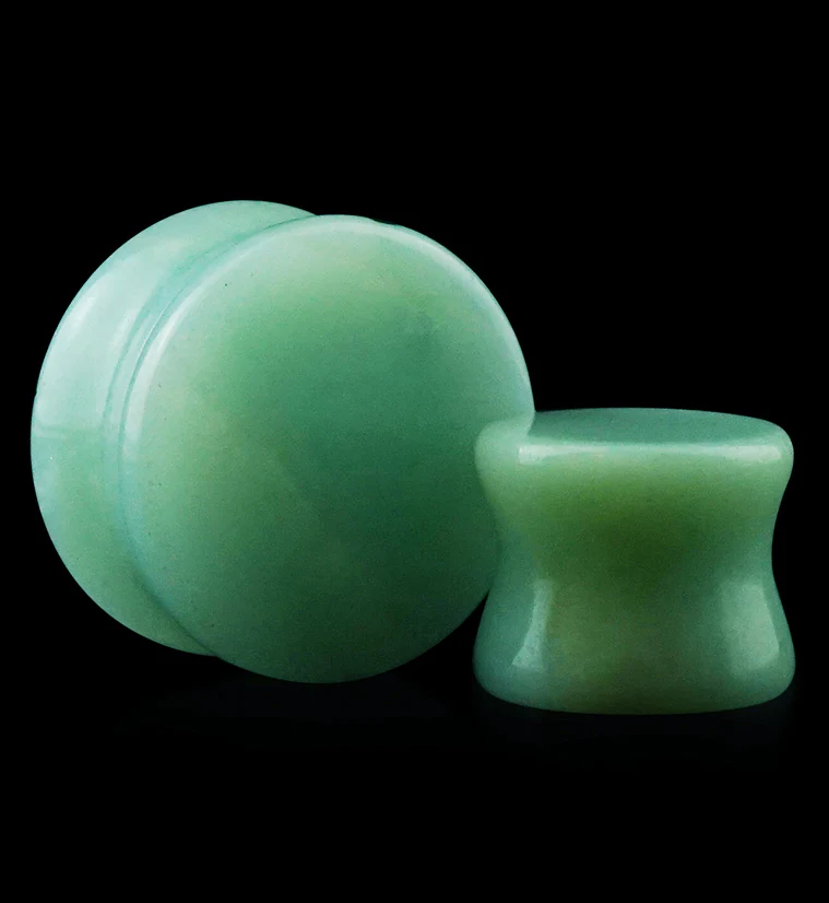 Amazonite Stone Plugs - Mrs Treak